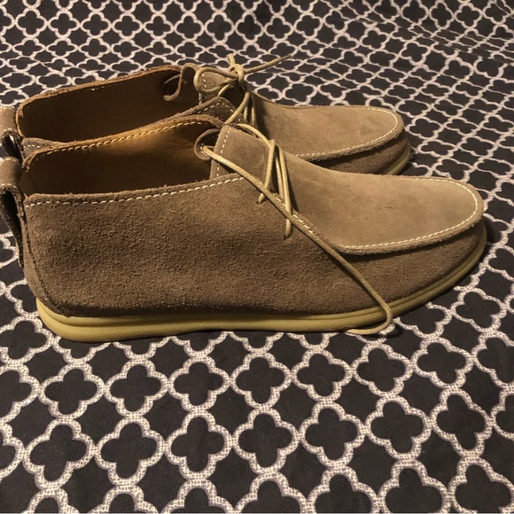 johnnie-O Mens Malibu Chukka Boot Lace Up Dark Brown Leather Size 9.5M #M28020 - Picture 8 of 10